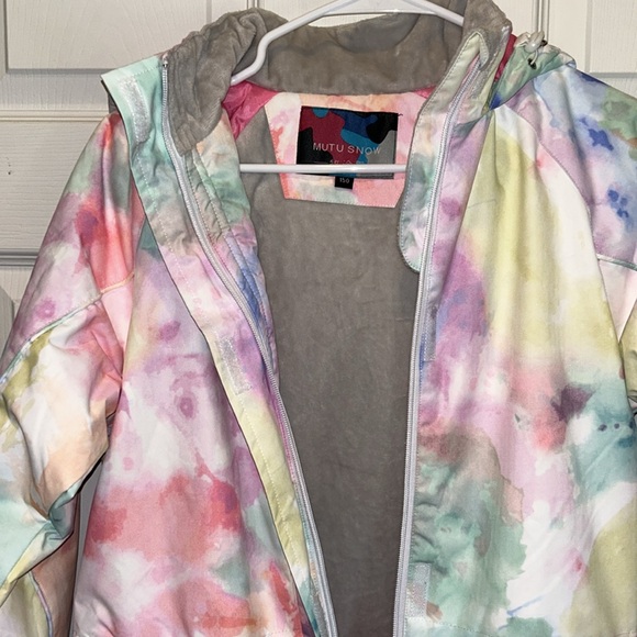 Mutu Snow girls ski snow suit size 150 us size 12 - Picture 2 of 16